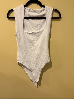 Zara White Bodysuit